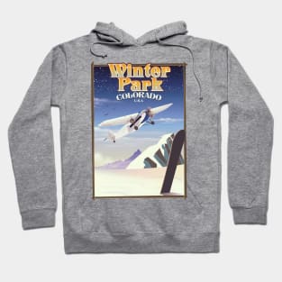 Winter Park Colorado USA Hoodie